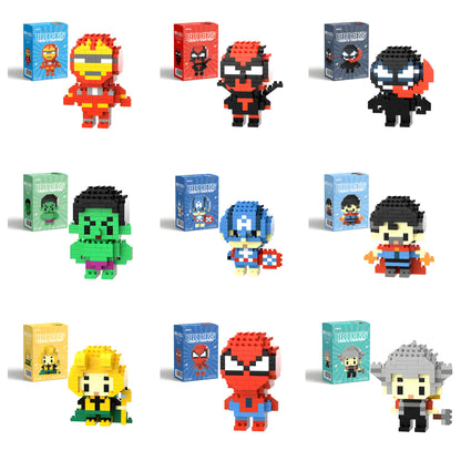 Bouwstenen Disney Marvel Legends Met Deadpool En Spider Man Speelplezier