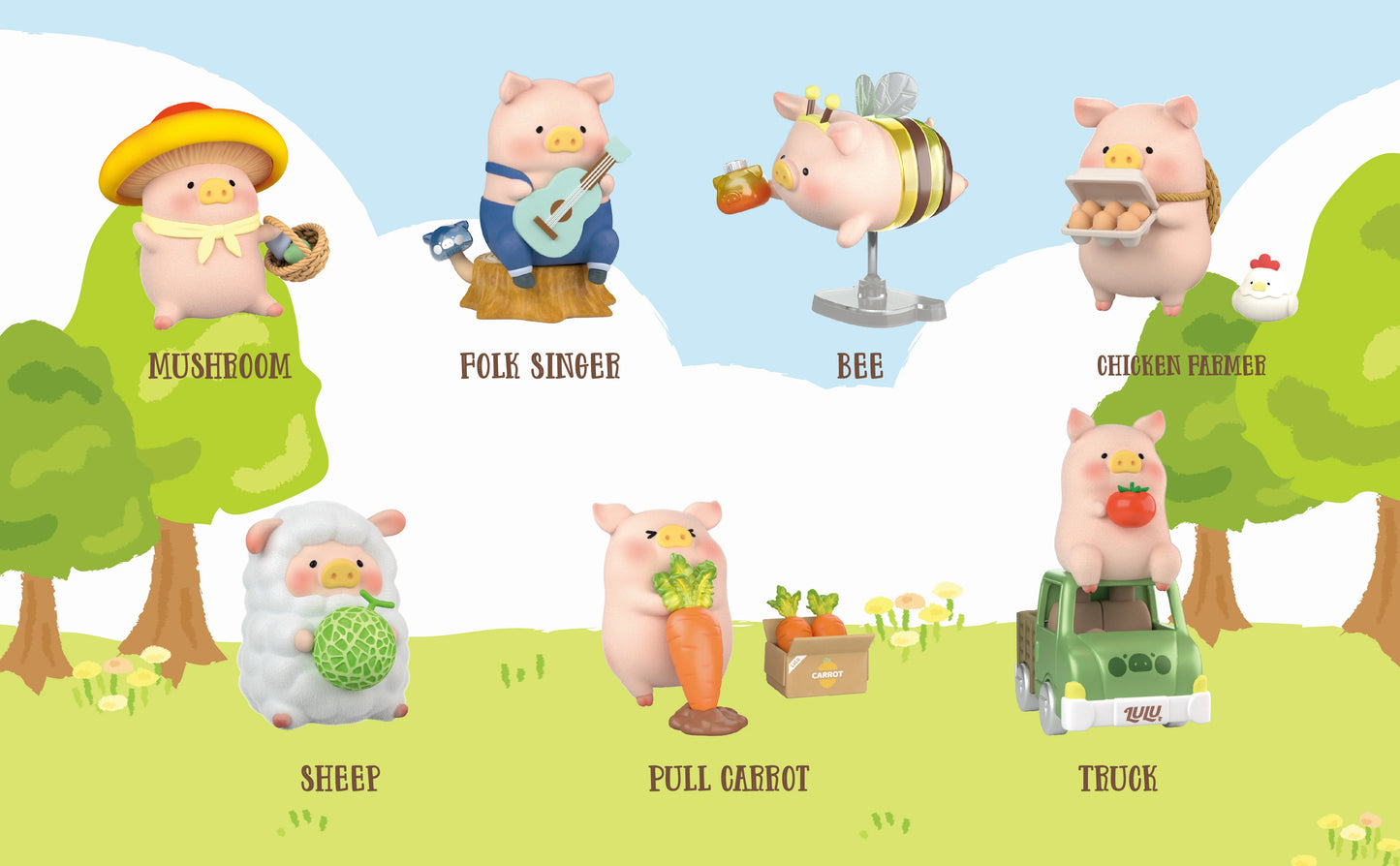 Officiële 52TOYS Blind Box Lulu Het Varkentje – Verrassende Geluksdoos
