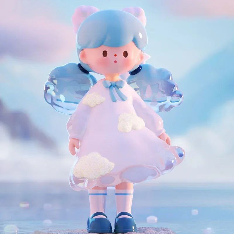 Ticify Finding Unicorn Molinta Natural Series – Schattige Anime Actiefiguur in Mystery Box