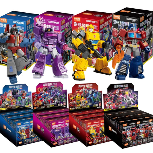 Transformations Eén Bouwblokken – Verzamelbare Figuren van Optimus Prime en Megatron