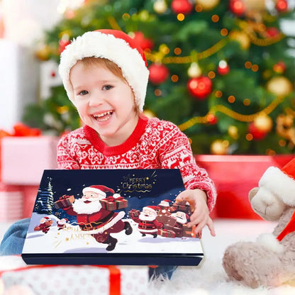 Adventskalender 2025 Sneeuwvlok – 24 Lege Dozen om zelf te vullen