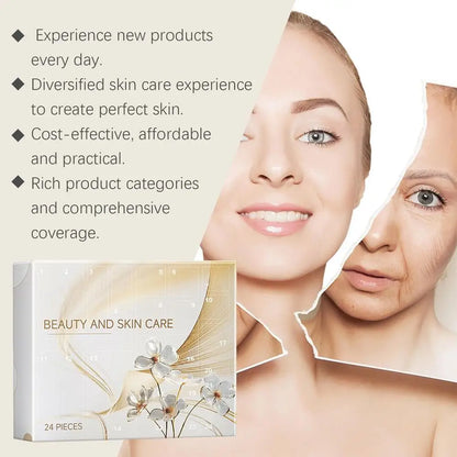 GBox Huidverzorging Adventskalender Skin Care – 24 dagen Aftellen 2025
