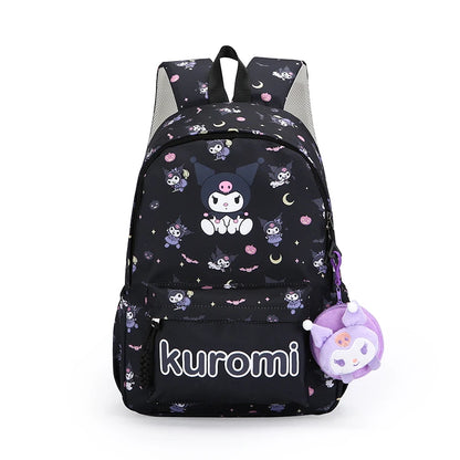 Hello Kitty Kuromi Cinnamoroll My Melody Rugzak Set Kleurig