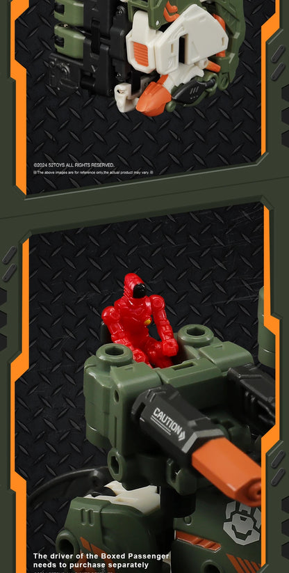 Officiële 52TOYS Beastbox BB-69 MOONSAFARI – Verzamelbare Converteerbare Actiefiguur