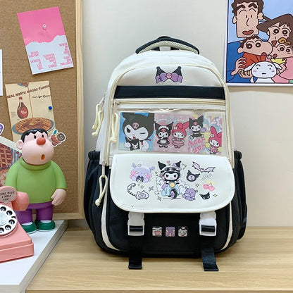 Sanrio Hello Kitty My Melody Rugzak met ruime capaciteit