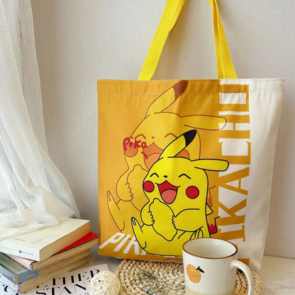 Pokémon Canvas Tas Pikachu Eevee - Ideaal Voor School