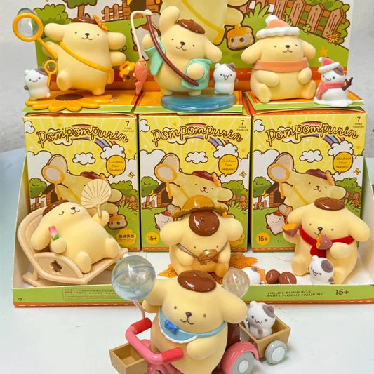 Miniso Pom Pom Purin The Four Seasons Serie Blind Box – Verrassende Anime Actiefiguren Collectie