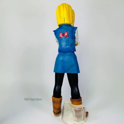 AnimeCollectibles Dragon Ball Z Android 18 Actiefiguur – Perfect Voor Verzamelaars