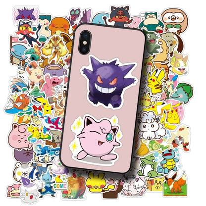 Kawaii Pikachu Pokémon Stickers Waterproof Voor Elke Creatie
