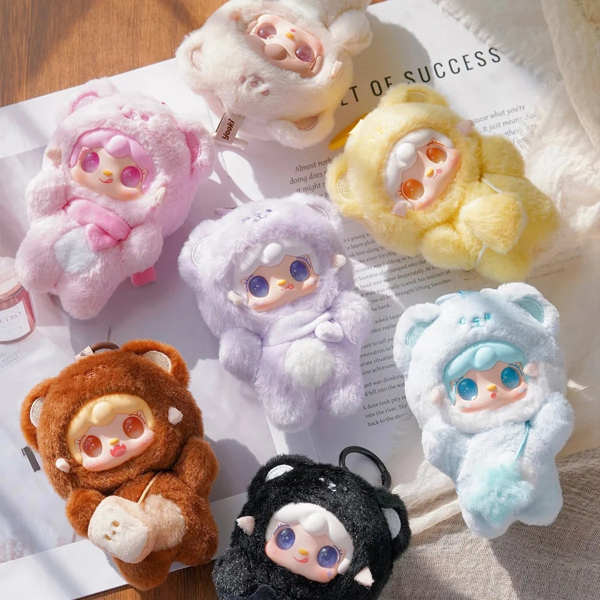 RTBXF Yooki V4 Plush – Schattige Anime Cartoon Hangdecoratie