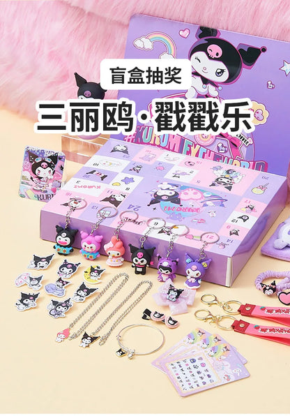 Sanrio Hello Kitty Kuromi Adventskalender Figuren – DIY 2025 24 dagen