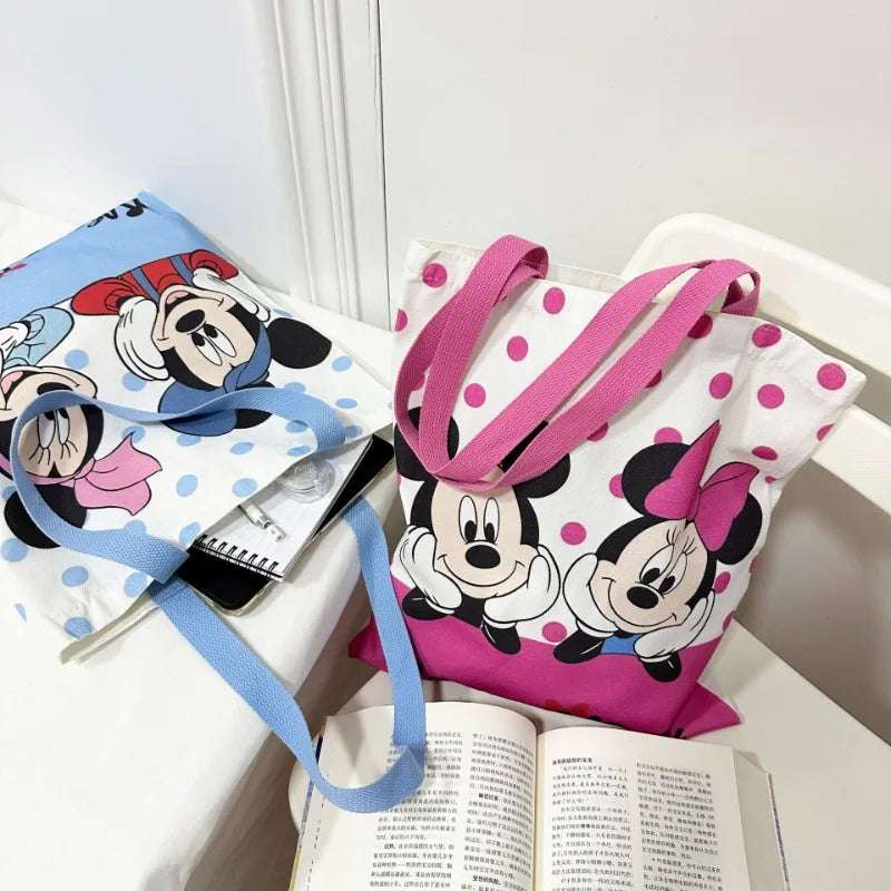 Disney Mickey en Minnie Mouse Canvas Tas – Grote Inhoud