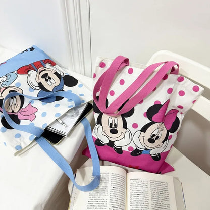 Disney Mickey en Minnie Mouse Canvas Tas – Grote Inhoud