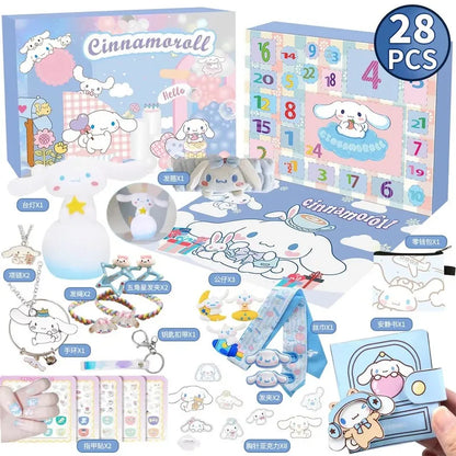 Sanrio Hello Kitty Kuromi Adventskalender Figuren – DIY 2025 24 dagen
