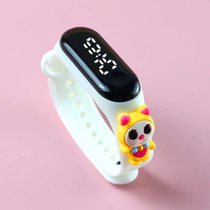 Marvel Kinderhorloge Met LED Display Voor Waterdichte Fun