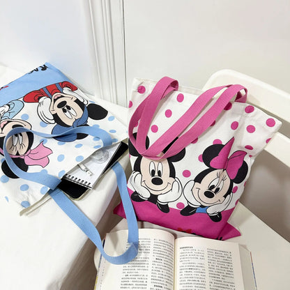 Disney Mickey en Minnie Mouse Canvas Tas – Grote Inhoud