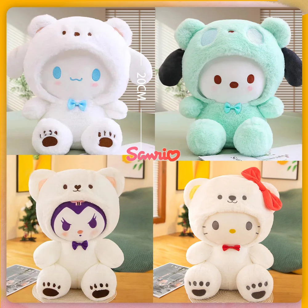 Kawaii Sanrio My Melody Hello Kitty Anime Pluche knuffels 20 cm