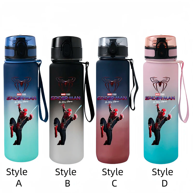 Marvel Spider-Man Drinkfles met Grote Capaciteit voor Buiten