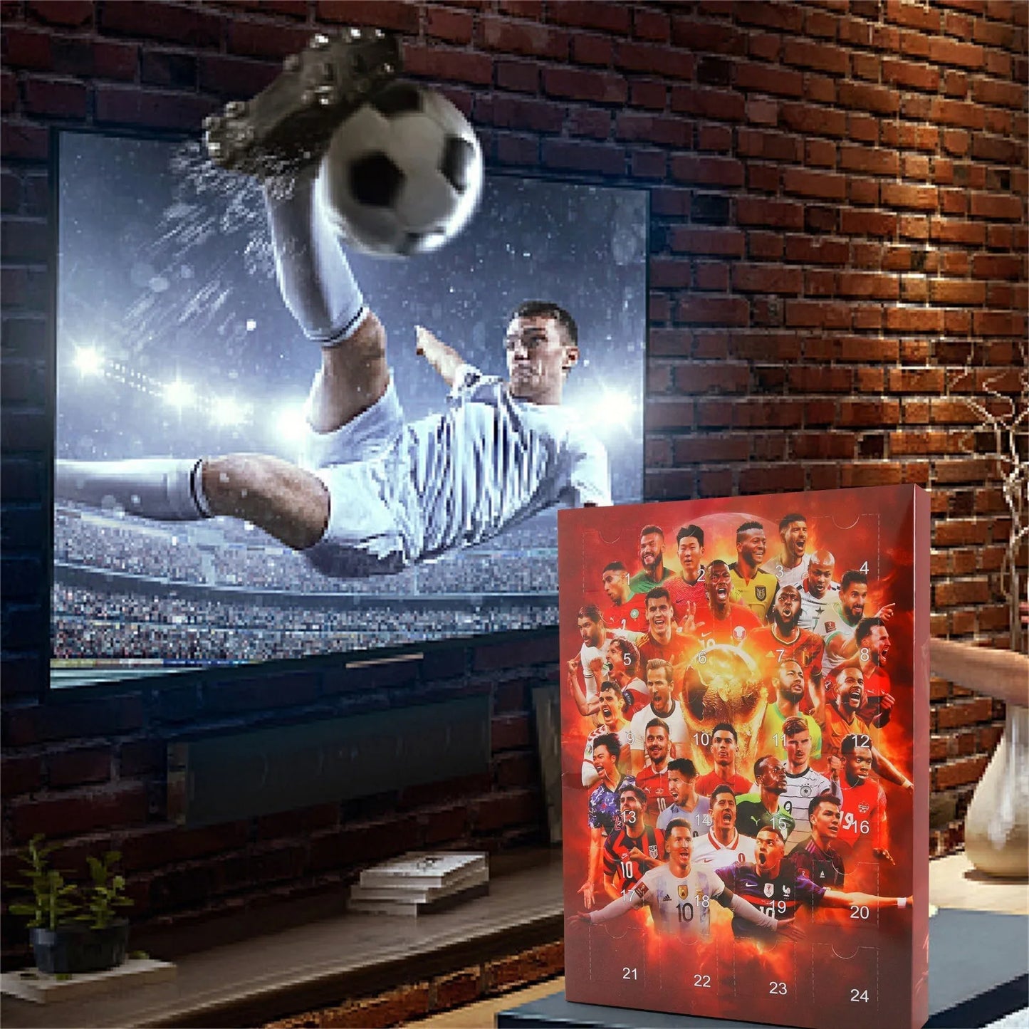 24-delige SportKids Soccer Adventskalender 2025 - 24 Dagen Plezier