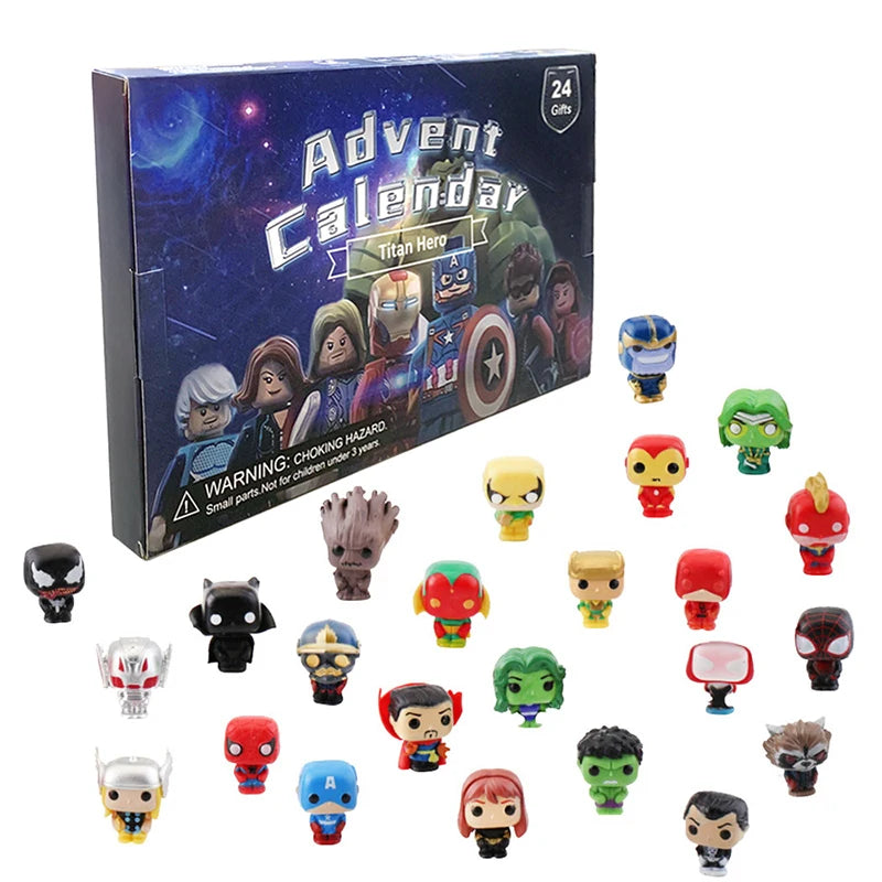 Marvel Adventskalender 2025 24 dagen Countdown
