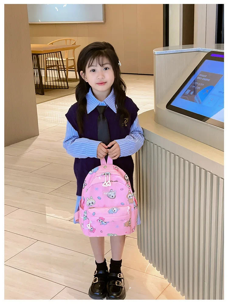 Labubu Crossbody Rugzak Voor Kinderen – Grote Capaciteit