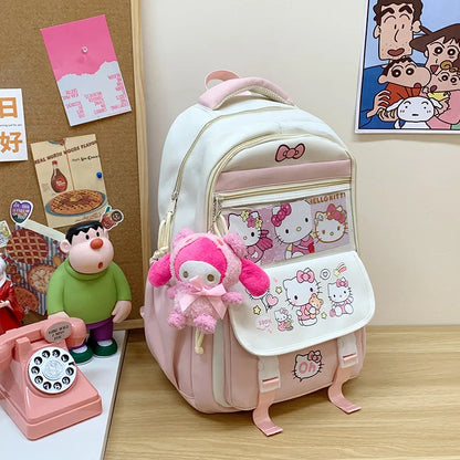 Sanrio Hello Kitty My Melody Rugzak met ruime capaciteit