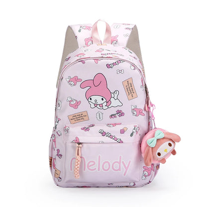 Hello Kitty Kuromi Cinnamoroll My Melody Rugzak Set Kleurig