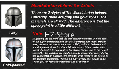 Mandalorian Helmmasker Replica voor Cosplay en Verjaardag