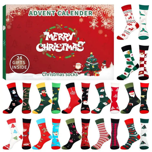 Kerstsokken Adventskalender 24 Dagen Countdown Voor Mannen