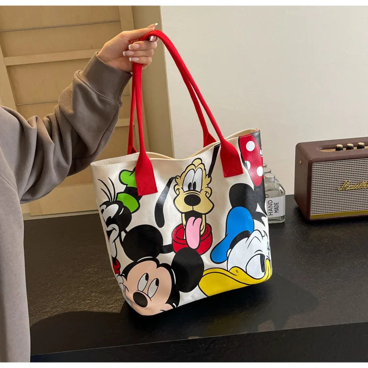 Disney Cartoon Mickey Schoudertas Met Grote Capaciteit