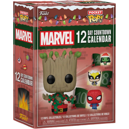 Adventskalender Funko Pop 24-dagen 2025 Tree Man Marvel, Christmas Eve Scare