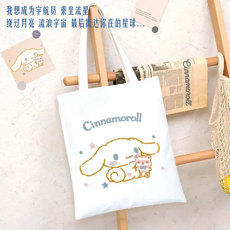 Sanrio Cinnamoroll Canvas Tas - Kawaii Zonder Rits