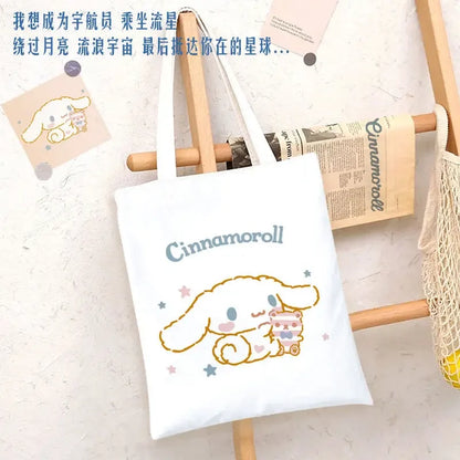 Sanrio Cinnamoroll Canvas Tas - Kawaii Zonder Rits
