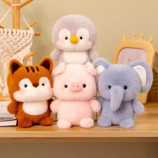 Pluche Olifant – Schattige 16cm Knuffel Voor Desk Decoratie