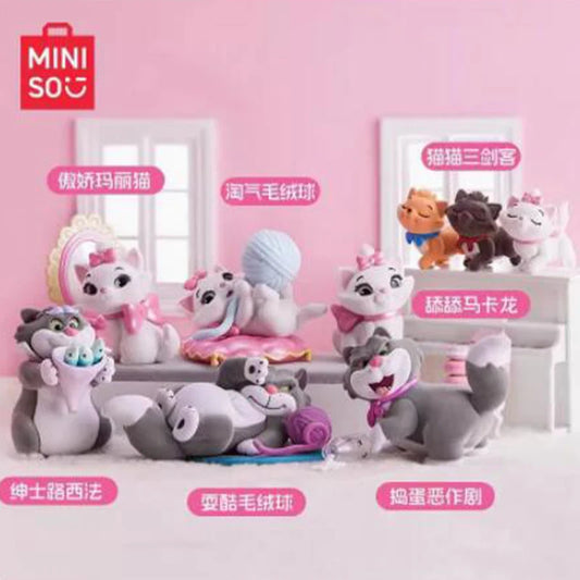 Miniso Disney Lucifer Marie Kat Blinddoos Figuren – Schattige Kawaii Verrassingsdoos