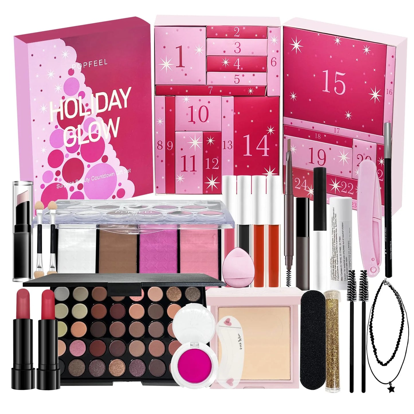 GlamBox Kerst Adventskalender Make-up - Met 24 dagen 2025