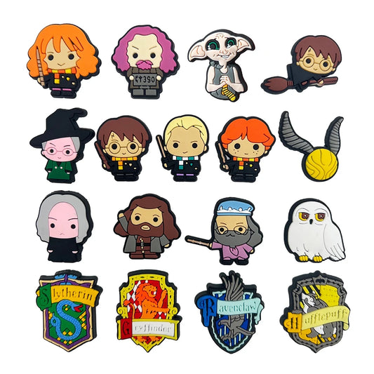 Harry Potter Schoen Charms PVC Decoratie voor Jongens Sandalen