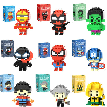 Bouwstenen Disney Marvel Legends Met Deadpool En Spider Man Speelplezier