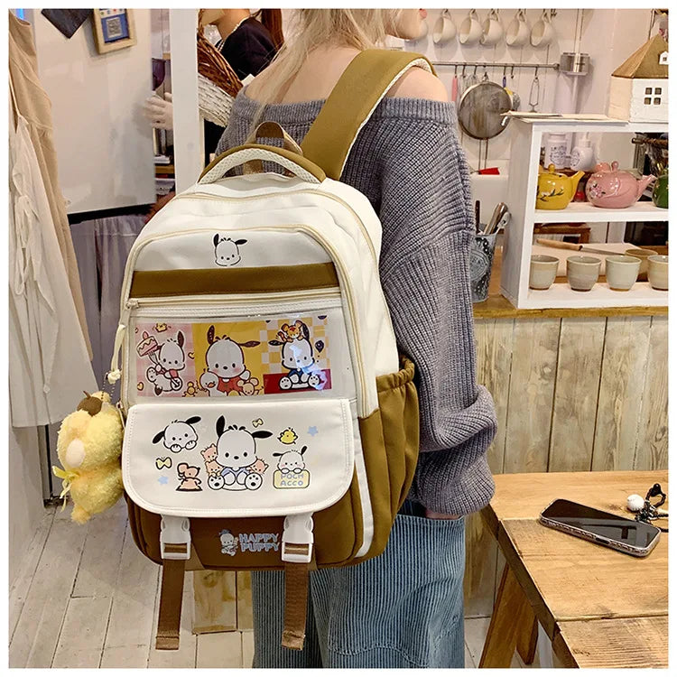 Sanrio Hello Kitty My Melody Rugzak met ruime capaciteit