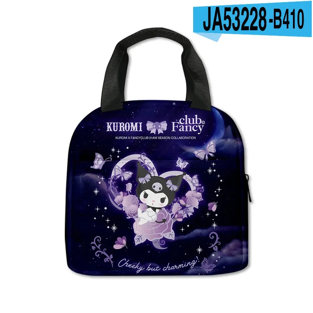 Kawaii My Melody Kuromi Rugzak – Grote Capaciteit Schooltas
