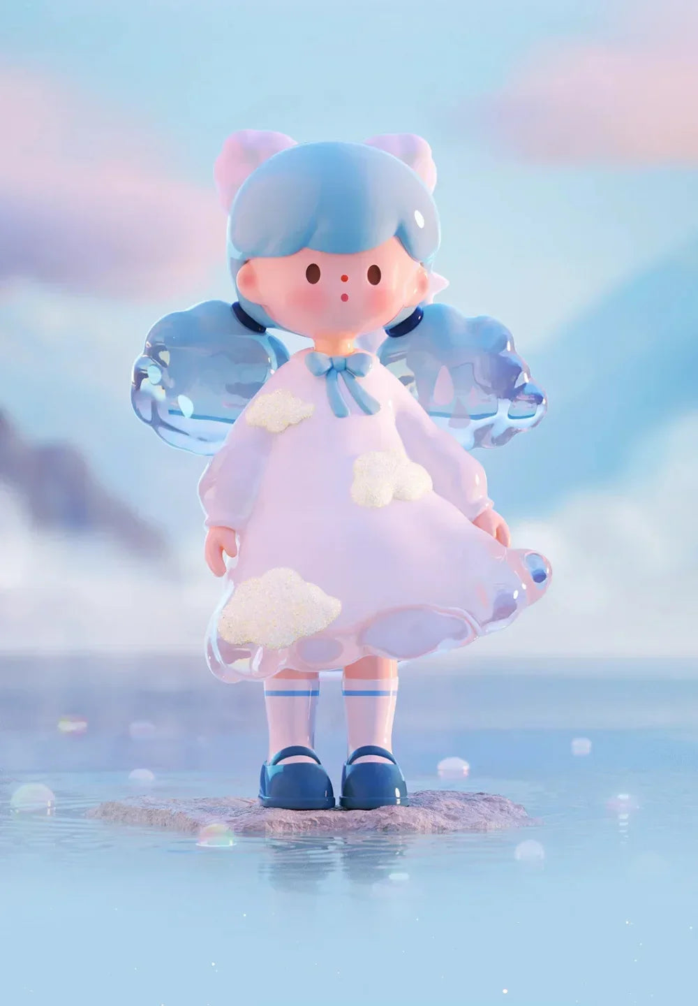 Ticify Finding Unicorn Molinta Natural Series – Schattige Anime Actiefiguur in Mystery Box
