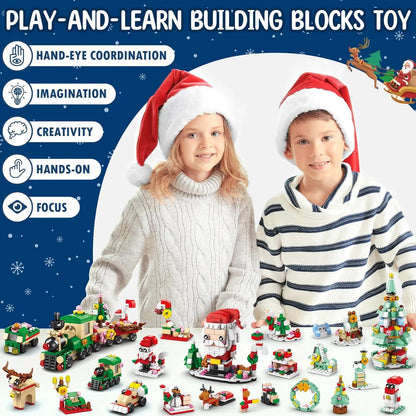 KidzKado Kerst Bouwstenen Adventskalender 2025 – Aftelkalender 24 dagen