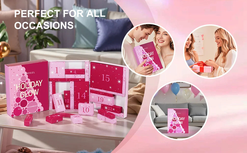 GlamBox Kerst Adventskalender Make-up - Met 24 dagen 2025