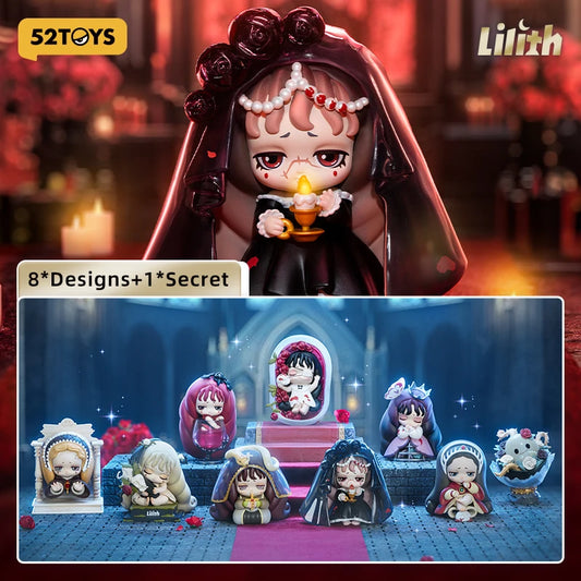 Officiële 52TOYS Blind Box Lilith – Snoezige Verzamelfiguur voor Desktop Decoratie