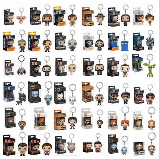 FUNKO Pocket POP Sleutelhanger Speelgoed Met Geweldige Personages
