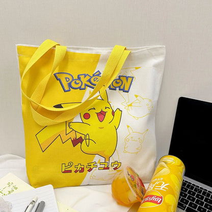Pokémon Canvas Tas Pikachu Eevee - Ideaal Voor School