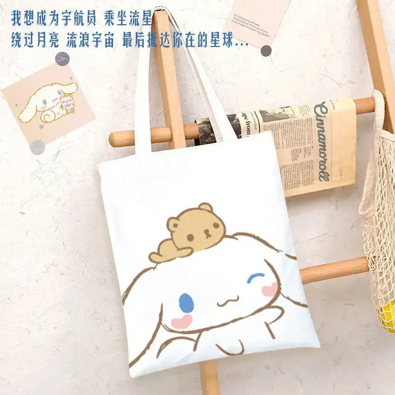 Sanrio Cinnamoroll Canvas Tas - Kawaii Zonder Rits