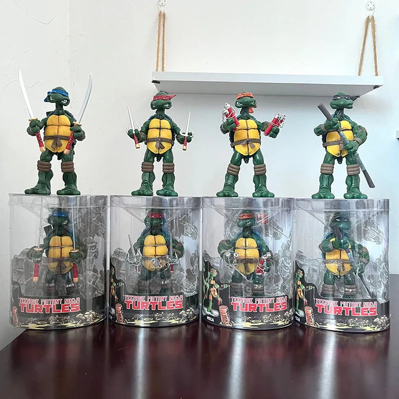 NECA Teenage Mutant Ninja Turtles Anime Actiefiguur Collectie – Perfect Cadeau Voor Kinderen