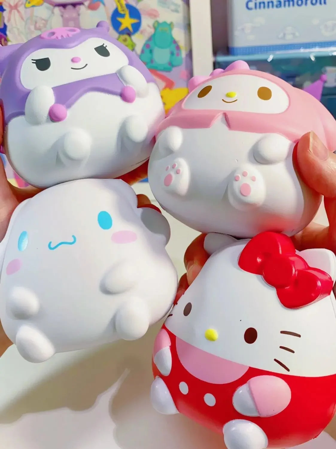 Sanrio Kawaii Stressbal - Kuromi Voor Ontspanning en Plezier