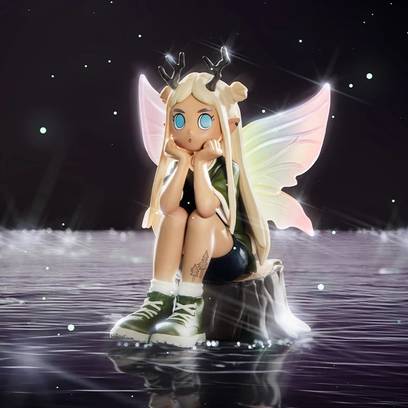 Officiële POP MART Peach Riot Punk Fairy Serie Mystery Box – Verrassende Verzamelfiguur